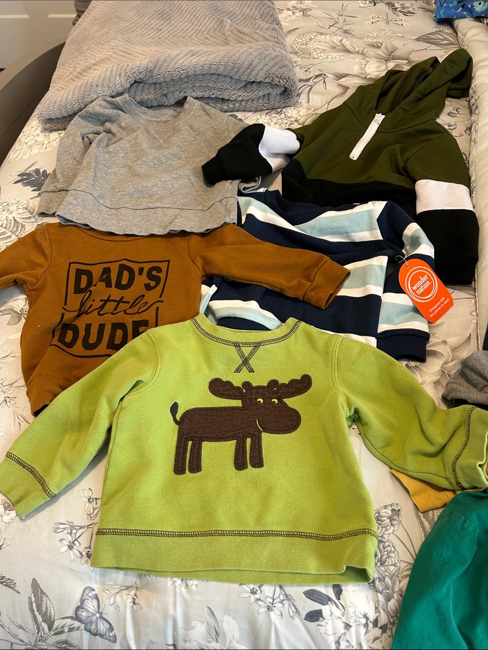 Boys various 2T sweatshirts 5 in total